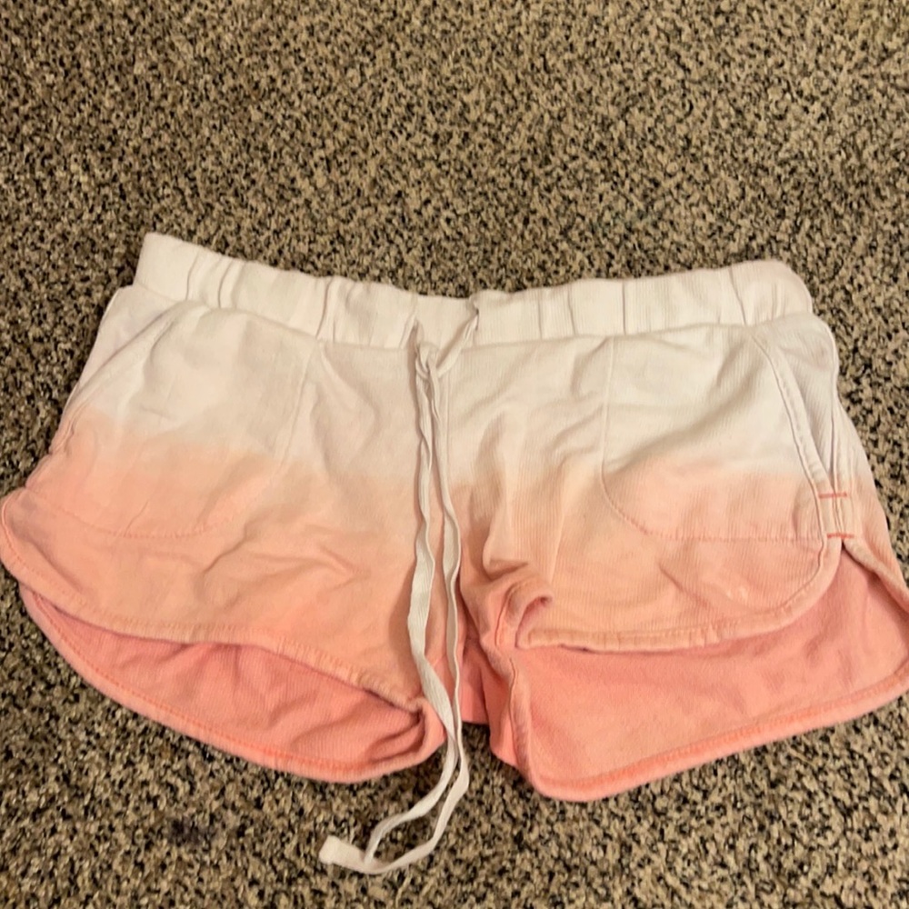 Pink ombré shorts. Size S
